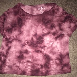 American eagle tshirt , baggy and tie die